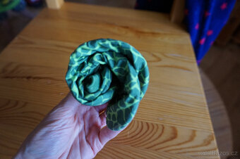 dětské látkové cvičky/přezůvky/boty na ven - vel. 25/26 - 8