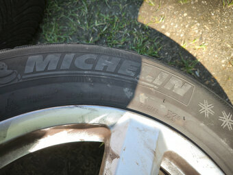 4x alu (5x108) zimní pneu michelin 215/60 r16 - 8