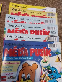 Méďa Pusík časopisy pro děti od 3 let. - 8