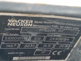 Vibrační příkopový válec Wacker Neuson RTSC3 2017 MTH 309 - 8