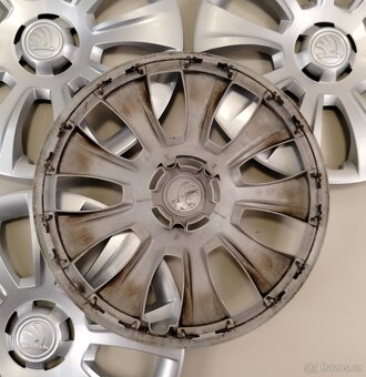 Originální poklice Škoda 4ks velikost 17" - 8