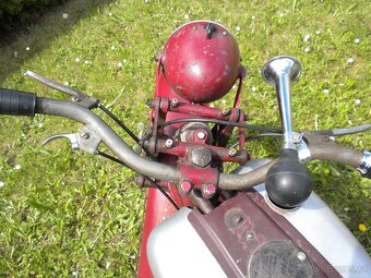 JAWA VILLIERS r,v,1933 pojízdná dlouhé roky uložená na půdě - 8