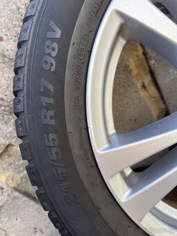 original zimní alu sada Hyundai R17 215/55/17 - 8