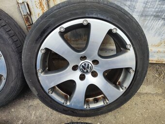 17"alu sada 5x112 origo VW Touran Cross 215/50/17 235/45/17 - 8