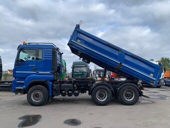 MAN TGS 28.500 6x4 třístranný sklápěč Bordmatic - 8