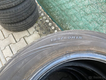 4x zánovní letní pneu 195/60 R15, cena za sadu - 8