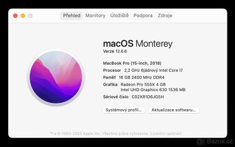 Apple MacBook Pro 15’ i7/16/256 2018 - 8