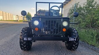 Mini Jeep Willys 150ccm pro deti a dospele - 8