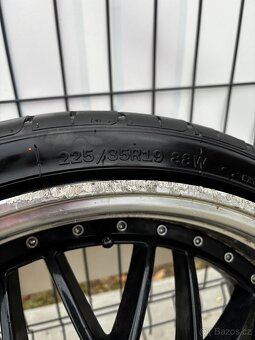 PRODÁM - Alu kola + letní pneu TOMKET Sport 225/35/R19 - 8