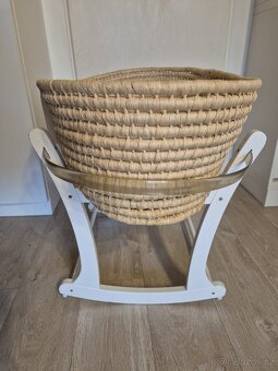 Mojžíšův koš a kolébka pro miminko 2v1 - 8