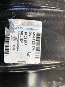 Originální sada kol Opel Astra, Antara, Zafira C, - 8