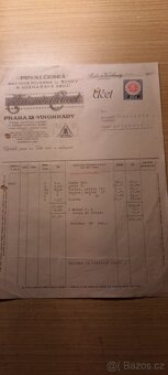 Staré doklady a faktury - 8