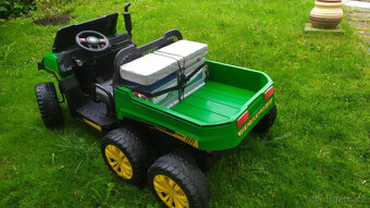 Dětské elektrické autíčko nákladní, 4x 200W, baterie 63+52Ah - 8