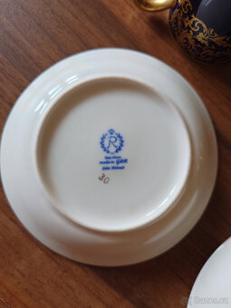 Reichenbach porcelán kobalt set - 8