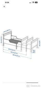 Rostoucí postel Ikea Sundvik - 8