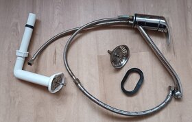 Dřez Blanco, chrom, rohový, včetně baterie - 8