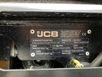 JCB 8026 CTS - 8