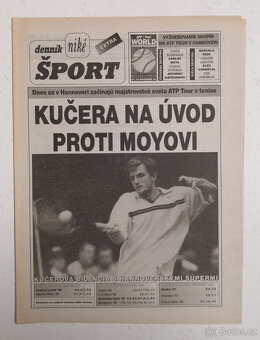 Staré noviny Denník Šport - 8