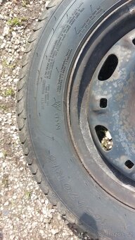 Komplet Škoda Fabia I, celoroční pneu Sava 165/70 r14 + disk - 8
