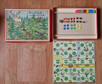 Smolíček pacholíček - 2x celá hra + nějáké náhradní díly - 8