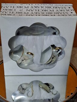 Přátelská porcelánová souprava, značeno MZ Stará Role - 8