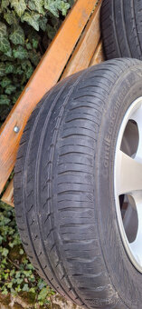 Sada alu kol vw + letní pneu Continental 185/60 R14 82T - 8