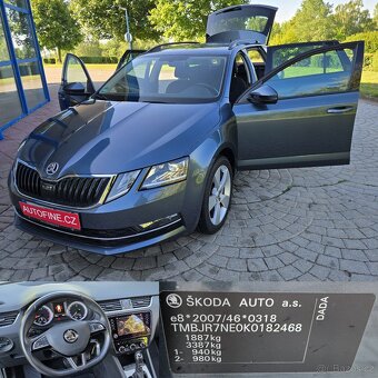 ŠKODA OCTAVIA COMBI 1,5 TSi DSG, LED, 87 tis.km R.V: 2019 - 8