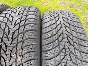 ALU kola 5x100, Zimní pneu 215/55/17, 7mm - 8