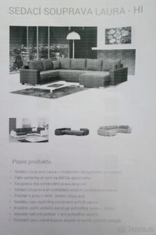 Sedací souprava do U - 8