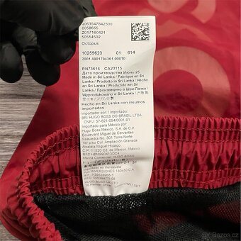 Pánské plavky BOSS Octopus červené, size: M 🔥 - 8