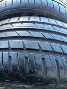 MERCEDES -7,5JX16 ET41, ORIGINÁLNÍ ALU KOLA S PNEU 215/55/16 - 8