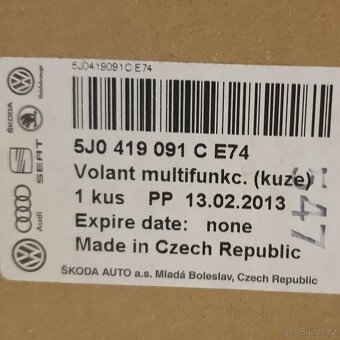 Nový multifunkční volant Škoda - 8