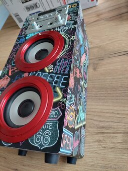 Karaoke Bluetooth Reproduktor DYNASONIC 3rd Generation - 8