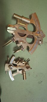 Námořní sextant mosazný 2ks - 8