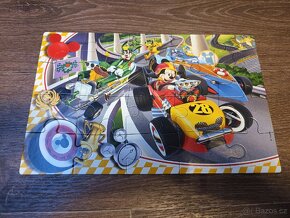 4x puzzle Mickey and Roadster racers - 8