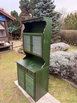 Zelený retro nábytek na chalupu - 8