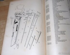 Fortschritt E 512 - katalog dílů 1970, vel. A4, 204 stran - 8