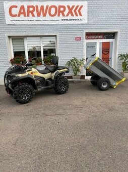 Prodám Loncin LX500ST XWolf 700i dlouhá verze MUD - 8