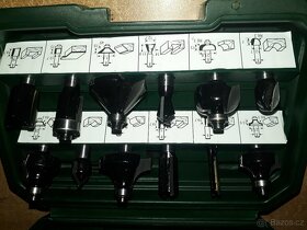 Sada frézovacích bitů pro horní frézy. - 8