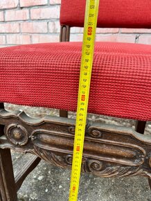 Starožitný nábytek - židle (4 ks) - 8