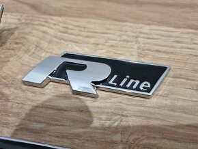 Kridilka Rline Volkswagen R-line napisy znaky nalepovaci - 8