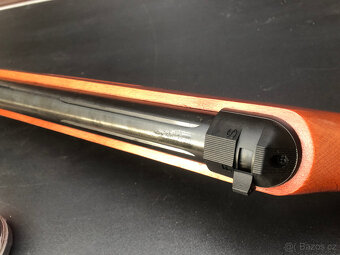 Nová Vzduchovka Huzar 5.5mm raže B-2-6, puškohled, diabolky - 8