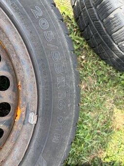 Plechové disky 16” + letní pneu Nokian – Ford Focus (r. 2006 - 8