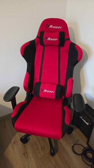 Herní židle Arozzi Toretta červená - 8