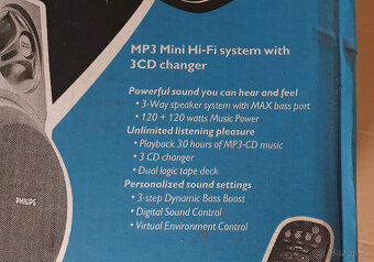 Věž hifi Philips mp3 - 8