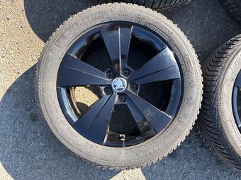 Alu orig sada Škoda Triton 5x112 6,5J ET41 215/55 R17 - 8