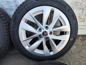 17"celoroční alu sada Rotare 5x112 origo Octavia 4 Golf 8 - 8
