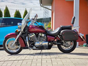 Honda VT 750 C4 Shadow, plexi, brašny, opěrka - 8