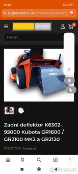 Kubota GR 1600 DEFLEKTOR - 8