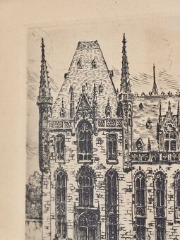 Bruggy – dvojice originálních kreseb tuší od Y. Briarna - 8